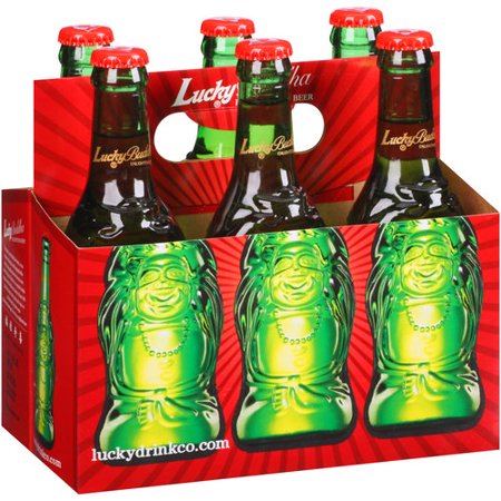 Lucky Buddha Enlightened Beer, 6 pack, 11.16 fl oz