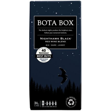 Nighthawk Black Red Wine Blend by Bota Box, 3L