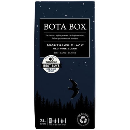 Nighthawk Black Red Wine Blend by Bota Box, 3L
