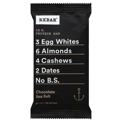 PROTEIN BAR, CHOCOLATE SEA SALT