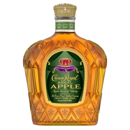 Crown Royal Regal Apple Flavored Whisky, 750 mL (70 Proof)