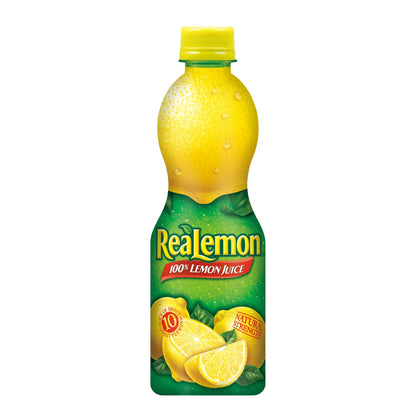 ReaLemon 100% Juice, Lemon, 15 fl oz, 1 Count