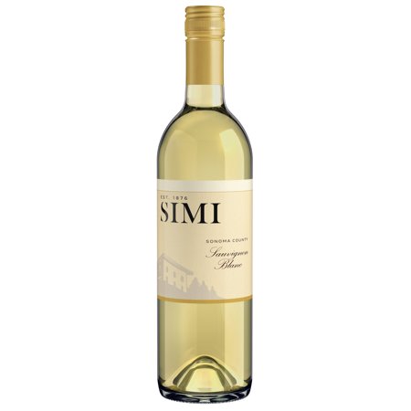SIMI Sonoma County Sauvignon Blanc, White Wine, 750 mL Bottle