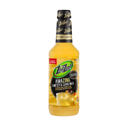 Zing Zang Sweet & Sour Mix  Non-Alcoholic Cocktail Mixer  32 Fl Oz Bottle