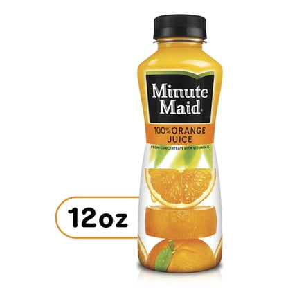 Minute Maid Orange Juice Bottle, 12 fl oz