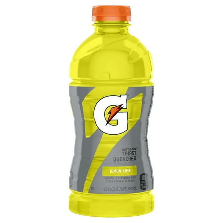Gatorade Lemon Lime Thirst Quencher 28 Fluid Ounce Bottle