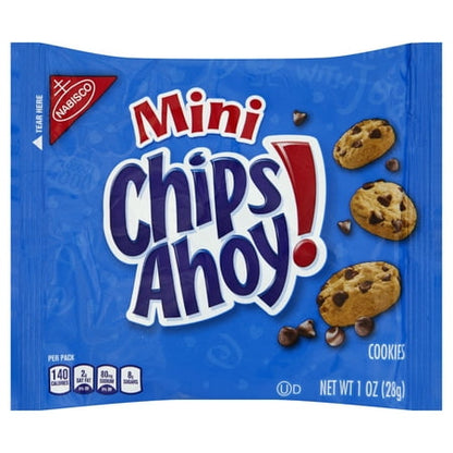 NABISCO CHIPS AHOY! COOKIES 1X1 OZ
