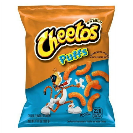 Frito Lay Cheetos Cheese Flavored Snacks  1.375 oz