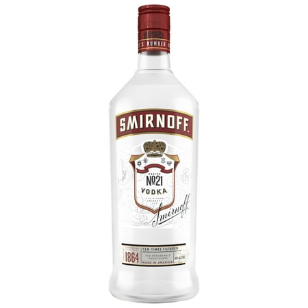 Smirnoff No. 21 Award Winning 80 Proof Vodka - 1.75 L Bottle
