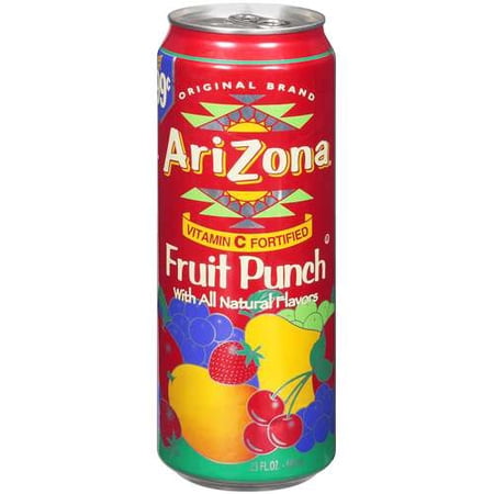 Arizona, Beverage, Fruit Punch, 22 oz