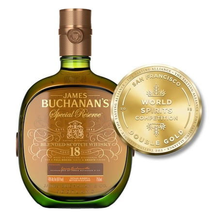 Buchanan's Special Reserve Aged 18 Years Blended Scotch Whisky, 750 mL (86 Proof)