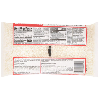 La Preferdia Extra Long Grain Rice 2 Lb