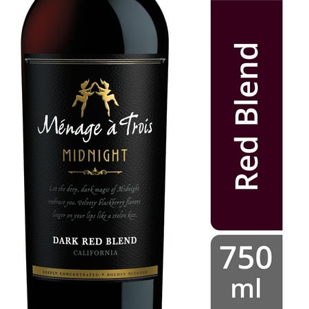 Menage A Trois Midnight Red Wine 750 ML
