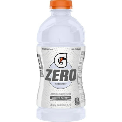 GLACIER CHERRY ZERO SUGAR THIRST QUENCHER, GLACIER CHERRY