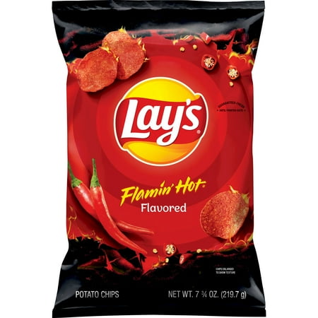 Lay's Flamin' Hot Flavored Potato Chips - 7.75oz