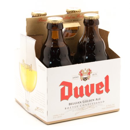 Duvel Ale, 4 pack, 12 fl oz