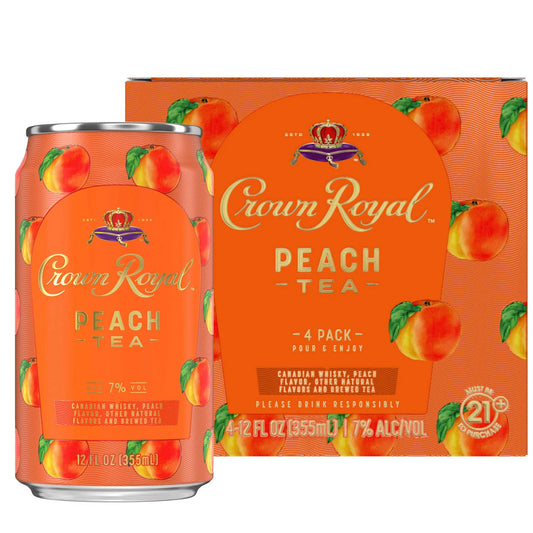 Crown Royal Peach 4 Pk