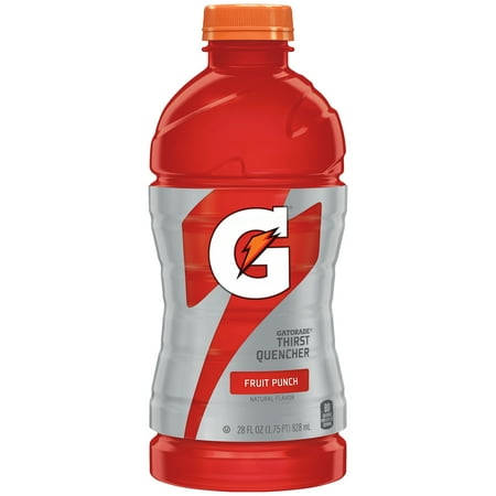 Gatorade Fruit Punch Thrist Quencher 28  Fluid Ounce Bottle