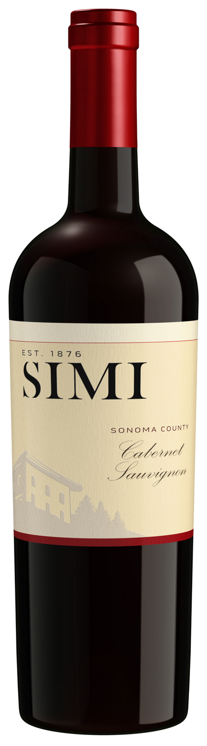 SIMI Sonoma County Cabernet Sauvignon, Red Wine, 750 mL Bottle