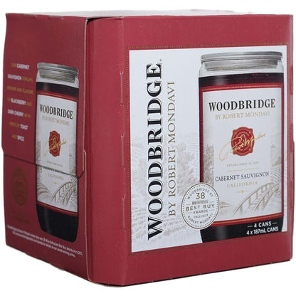 Woodbridge by Robert Mondavi Cabernet Sauvignon Red Wine - 4pk/187ml Plastic Bottles