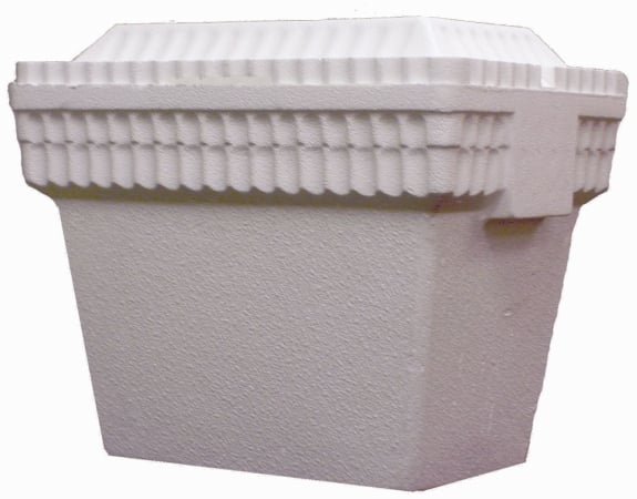 Lifoam 28-Quart Styrofoam Cooler  White