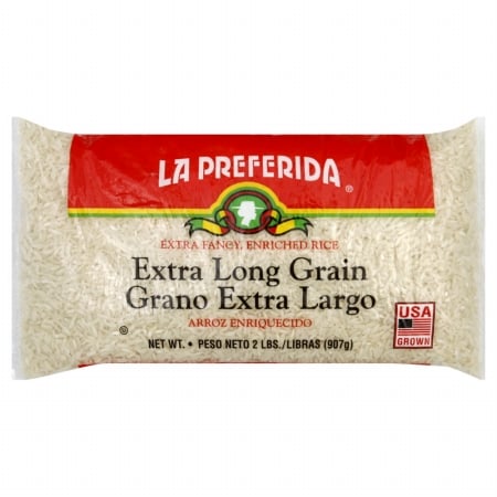 EXTRA FANCY, ENRICHED EXTRA LONG GRAIN RICE