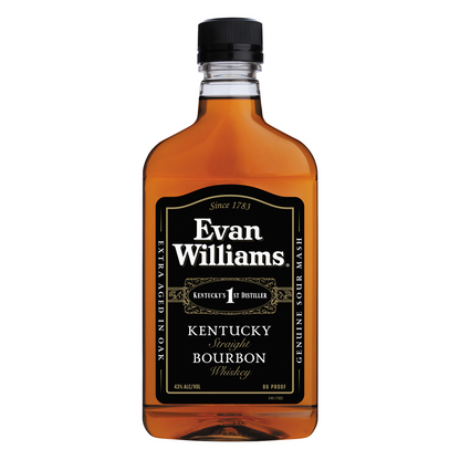 Evan Williams Black Single Barrel Kentucky Straight Bourbon, 375 mL