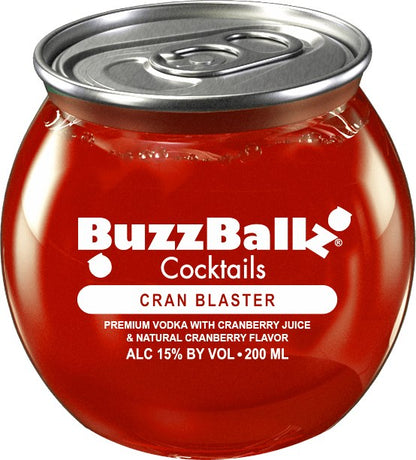 BuzzBalls Cranberry Blaster Cocktail, 200 mL