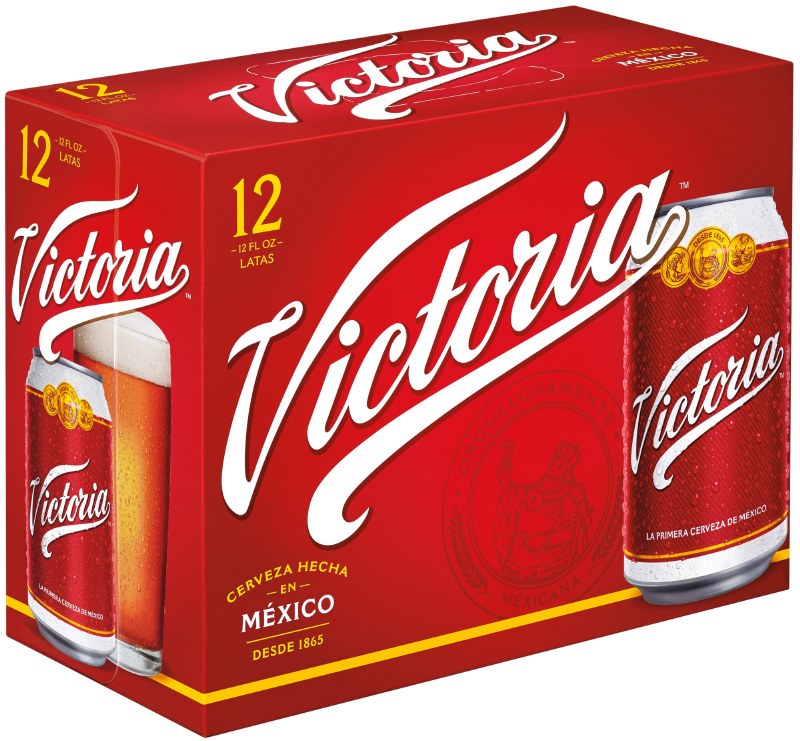 Victoria Mexican Lager Beer Cans 4.0% ABV - 12-12 Fl. Oz.