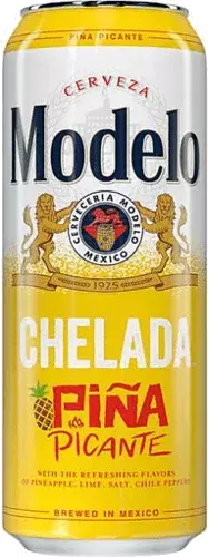 Modelo Chelada Pina Picante Mexican Import Flavored Beer, 24 fl oz Can, 3.5% ABV