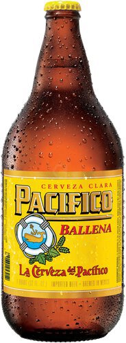 Pacifico Clara Mexican Lager Beer, 32 fl oz Bottle, 4.4% ABV