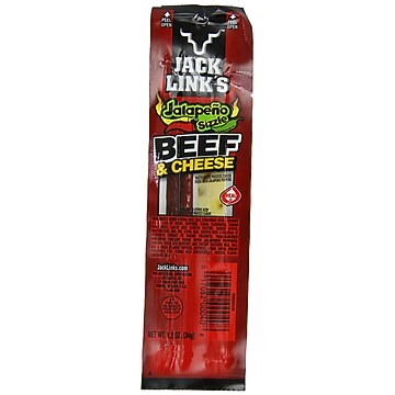 Jack Link s Beef & Cheese Snack Sticks  Protein Snack  1.2oz