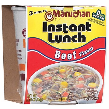 BEEF RAMEN NOODLE SOUP, BEEF