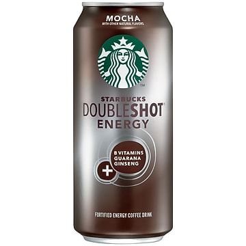 Starbucks Double Shot Energy Mocha Fortified Energy Coffee Drink 15 Fluid Ounce Can
