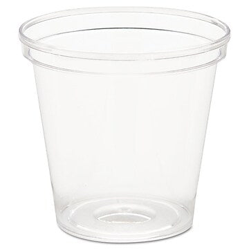 WNA Comet Plastic Portion/Shot Glass  1 oz  Clear (2500ct.)