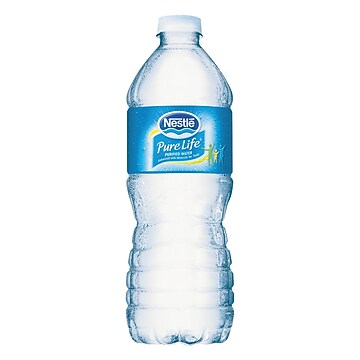 Pure Life Purified Water  16.9 Fl Oz / 500 mL  Plastic Bottled Water (35 Pack)