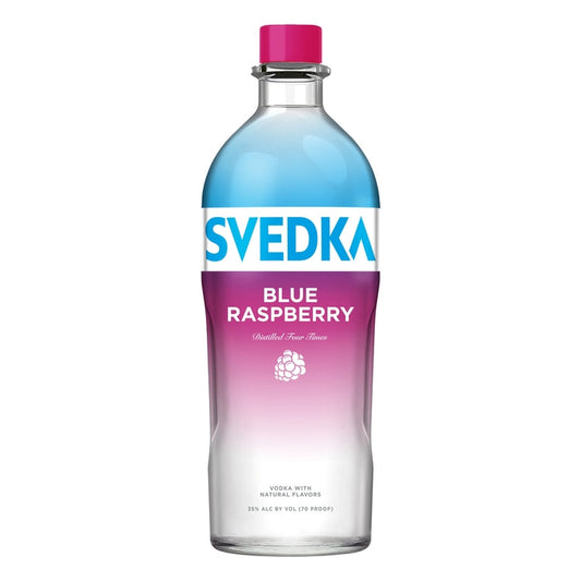 Svedka Blue Raspberry Vodka, 750 mL