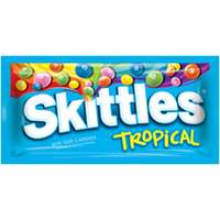 Skittles Tropical Gummy Candy  Full Size - 2.17 oz 1 Single Bag