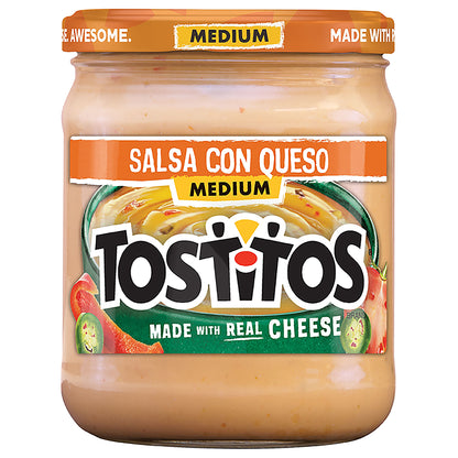 Tostitos Salsa Con Queso Medium Dip - 15oz