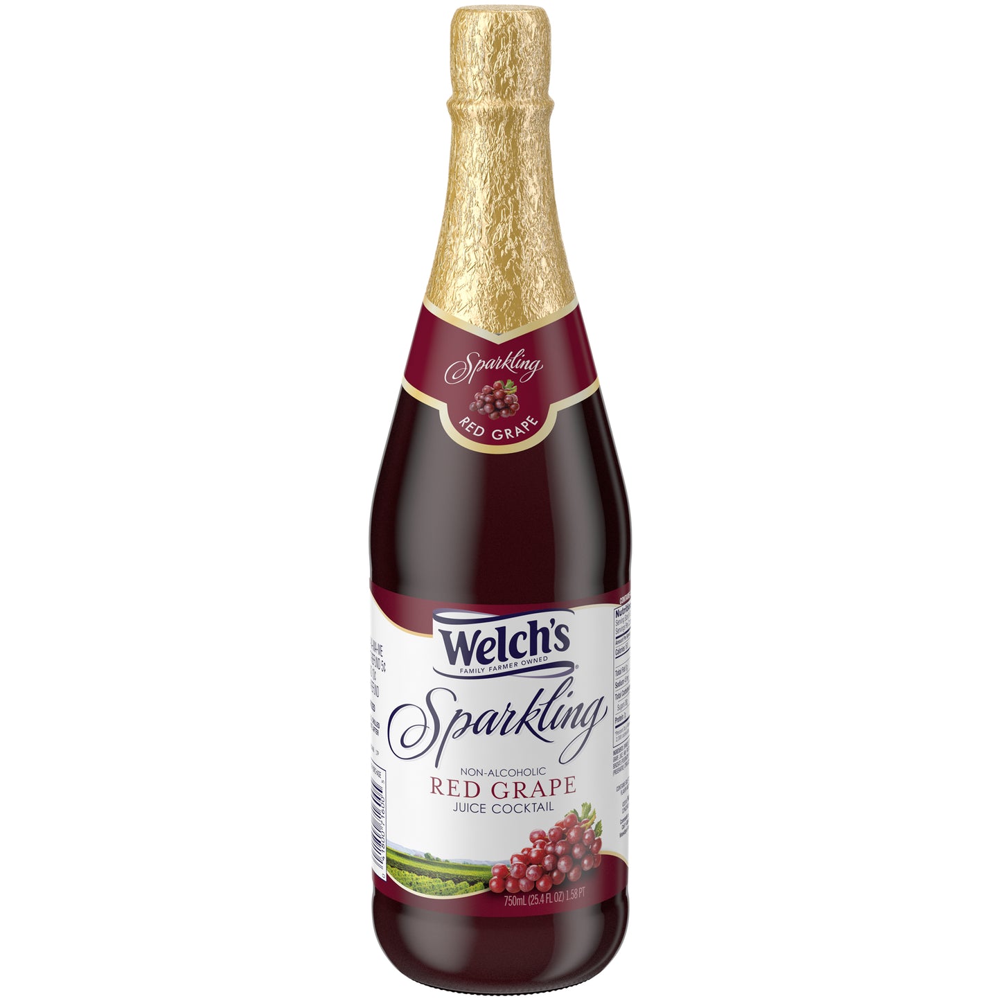 SPARKLING RED GRAPE JUICE COCKTAIL, RED GRAPE