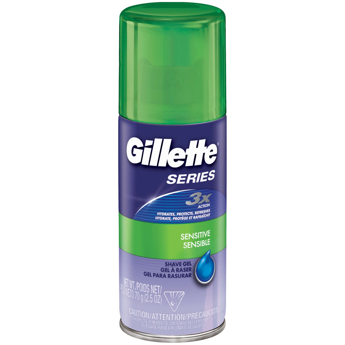 Gillette Series Soothing Shave Gel for men with Aloe Vera  2.5oz