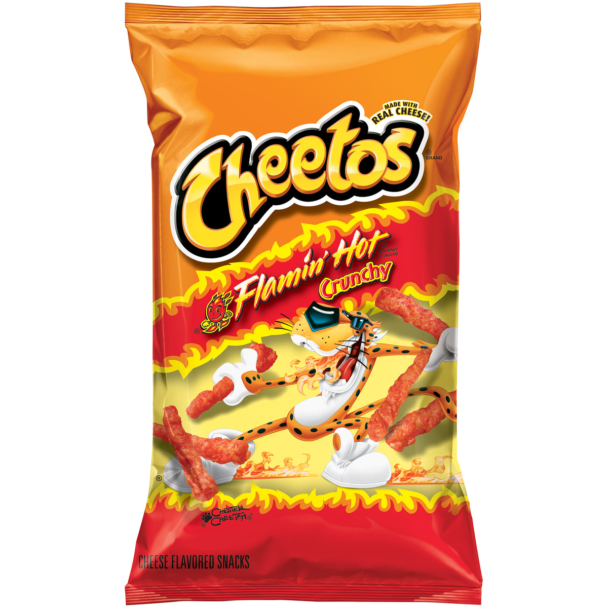 Cheetos Crunchy Flamin Hot - 8.5oz