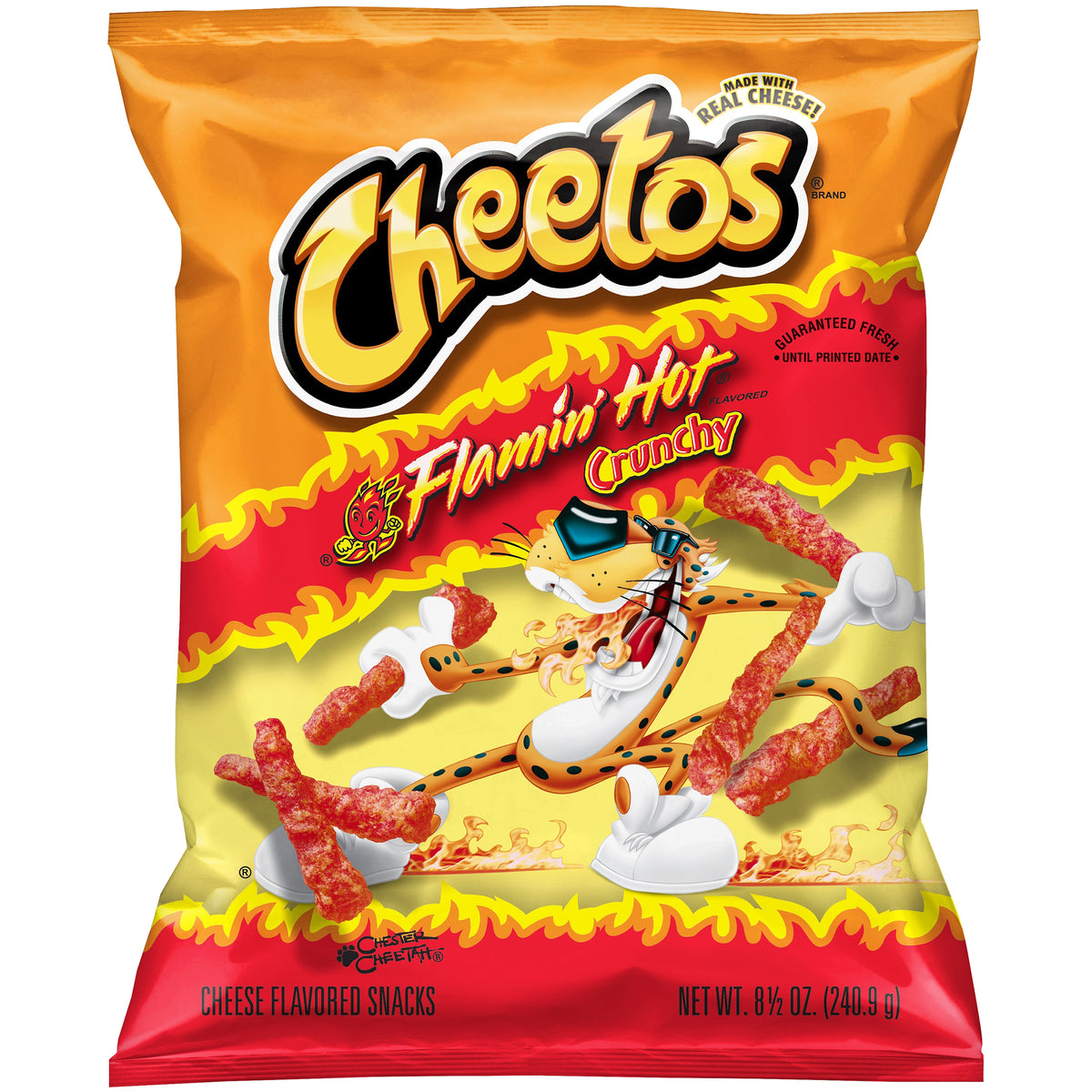 Cheetos Crunchy Flamin Hot - 8.5oz