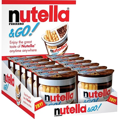 HAZELNUT SPREAD + BREADSTICKS