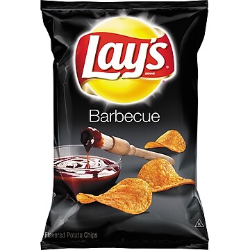 Grandmas 44458 BBQ Potato Chips, 1.5 oz Bag, 64/Carton