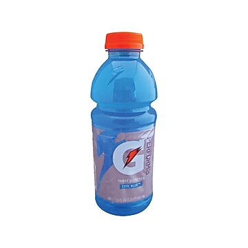 Gatorade Thirst Quencher Cool Blue Sports Drink 20 Fluid Ounce Plastic Bottle