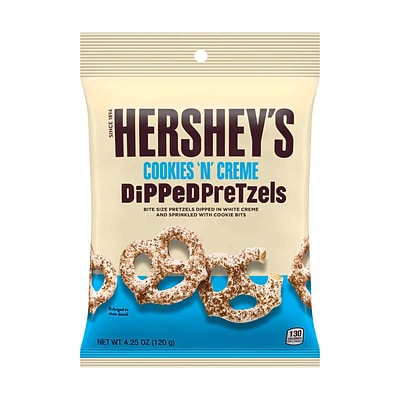 Hershey s  Cookies  n  Creme Dipped Pretzels  4.25 oz