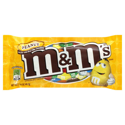 M&M'S, CHOCOLATE CANDIES, PEANUT, PEANUT