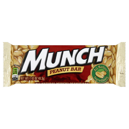 Munch Peanut Gluten Free Candy Bar  Full Size - 1.42 oz
