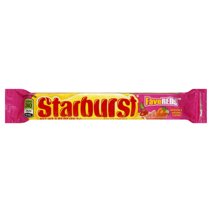 STARBURST FaveREDs Fruit Chews Candy Single Pack, 2.07 ounce (B01DF0LAYQ)